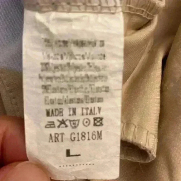 GiGi Moda Women's Skinny Denim Stretch Pant Printed Logo Sz Large (32Wx29L) - Picture 5 of 6